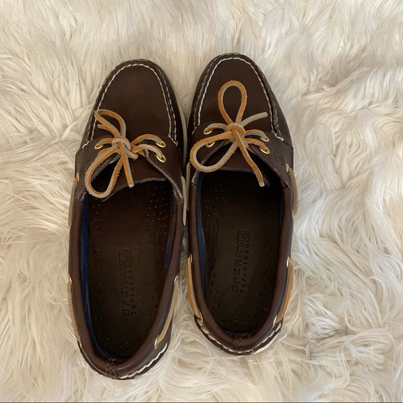 Sperry A/O Leather Boat Shoe - Picture 8 of 13
